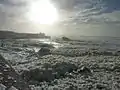 La tempête du 1er janvier 2014 à Saint-Guénolé 1