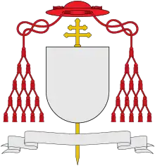 Modèle générique des armoiries d'un cardinal.