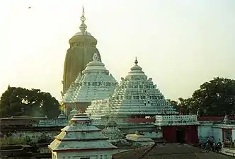 Le temple de Jagannath à Purî.