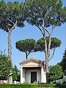 Reconstitution du temple étrusque d'Alatri (Villa Giulia, Rome).