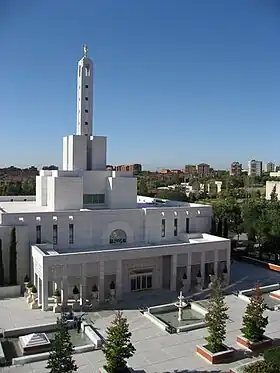 Image illustrative de l’article Temple mormon de Madrid