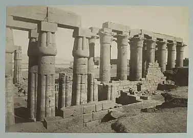 Antonio Beato, Temple d'Amenhotep III, ca. 1860-1890