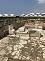 Vue du sékos (intérieur du temple).