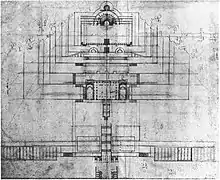 Plan du sanctuaire, par Andrea Palladio