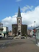 Parvis de l'église Saint Martin