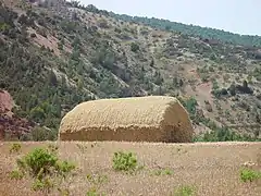 Grande meule, Temsamane, Maroc, 1978