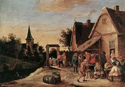 David Teniers le Vieux : Fête de village