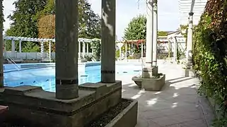 Piscine classée du tennis club de Reims.