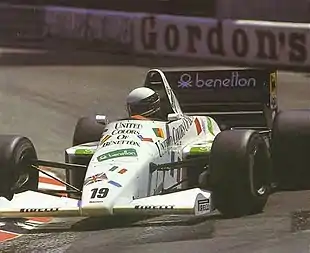 Description de l'image Teo Fabi Toleman TG185.jpg.