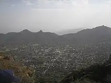 Vue générale de Morelos où a lieu le tournage de Sierra Torride