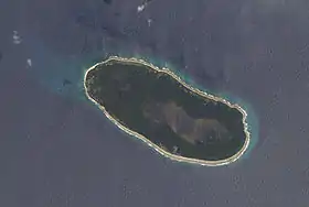 Image satellite de Teraina.