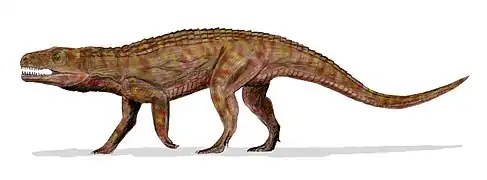 †Teratosaurus 1861 (vue d'artiste)