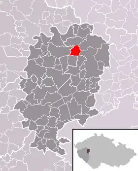Localisation de Terešov