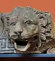 Lion Grec, terre cuite, Delphes, Ve siècle av. J.-C.