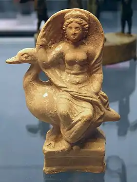 Aphrodite chevauchant une oie. IIIe siècle av. J.-C.