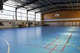 Terrain d'entrainement de handball de la Halle Marlioz