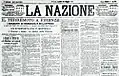 Article sur  La Nazione