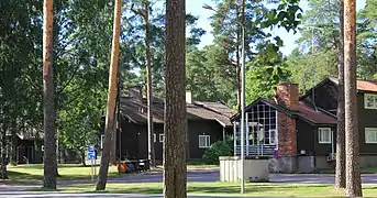 Tervalinja 1 d'Alvar Aalto sur Tehtaanmäki (fi).