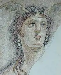 Mosaïque romaine représentant Téthys, Musée Archéologique d'Hatay.