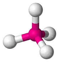 Image illustrative de l’article Géométrie moléculaire tétraédrique