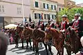 Les chevaliers de Teulada avec le costume traditionnel