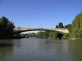 Pont du Risorgimento à Rome (1911).