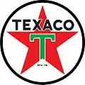 Logo de la compagnie pétrolière américaine Texaco, environ 1913.