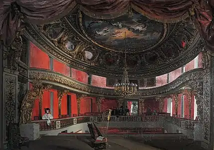 Huile sur toile d'Antoinette Asselineau, 1838