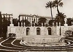 Le théâtre de verdure en 1947