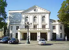 (14) - 1851 : Auvent du théâtre royal du Parc.