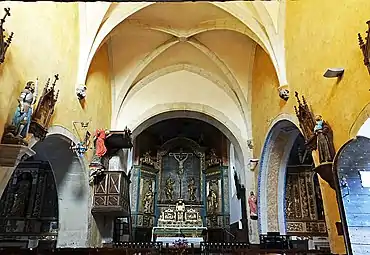 Intérieur de l'église Saint-Roch