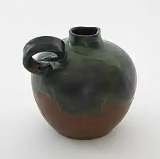 Théo Perrot, Petit vase soliflore (fin du XIXe-début du XXe siècle).