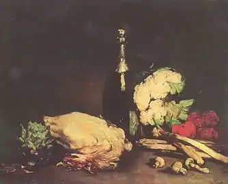 Nature morte (vers 1865), musée des Beaux-Arts de Budapest.