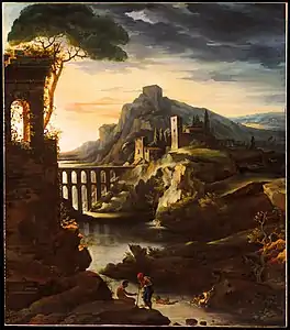 Le Soir, paysage avec un aqueduc (1818), New York, Metropolitan Museum of Art.