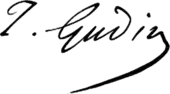 signature de Théodore Gudin