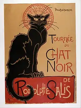 Théophile Alexandre Steinlen - Tournée du Chat noir (1896)