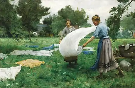 La Lessive (1910), localisation inconnue.