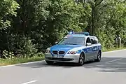 BMW Série 5 Touring de la police