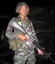 Militaire Thaïlandais.