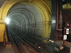 Le tunnel en 2005.