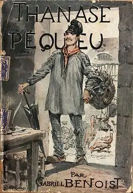 Couverture de Les Histouères de Thanase Péqueu (Duval, 1933) de Gabriel Benoist