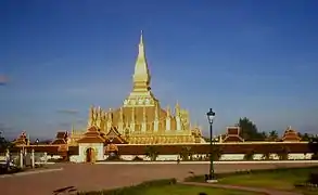 Le That Luang à Vientiane.