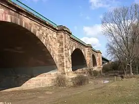 Theodor-Heuss-Brücke vue de Frankenthal