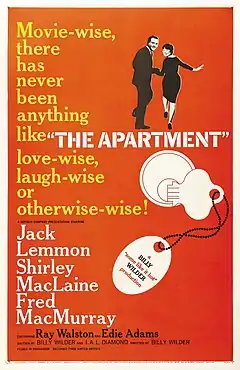 Description de l'image The Apartment (1960 poster).jpg.