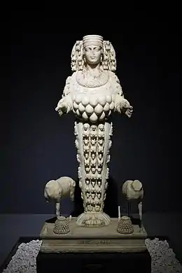 Statue d'Artémis d'Éphèse au musée de Selcuk