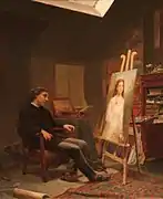 The Artist in His Studio