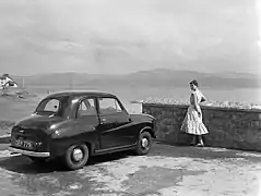 Image de promotion pour L'Austin A30 à Barmouth (1956)