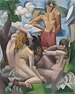 Les Baigneurs (1912), Washington, National Gallery of Art.
