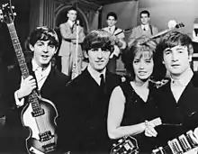 les Beatles et Lill-Babs en 1963
