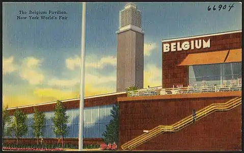 Pavillon de la Belgique.